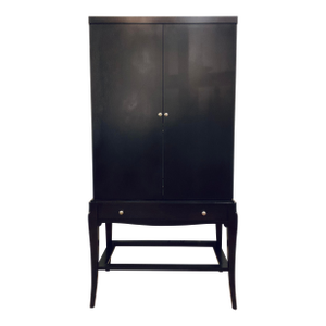 Century Modern Black Tribeca Bar Cabinet