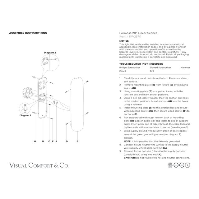 Brass Kelly Wearstler for Visual Comfort Signature Formosa 20" Linear Sconce in Alabaster and Antique-Burnished Brass For Sale - Image 8 of 9