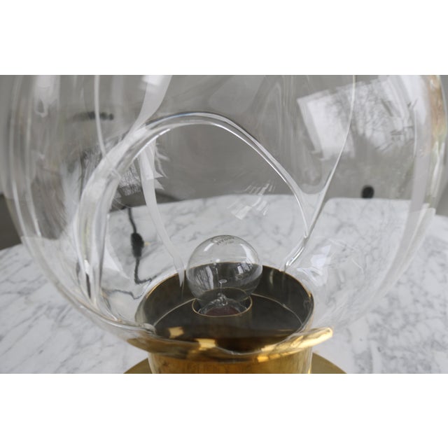 1960s Membrana Murano Glass Table Lamp, 1960s For Sale - Image 5 of 9