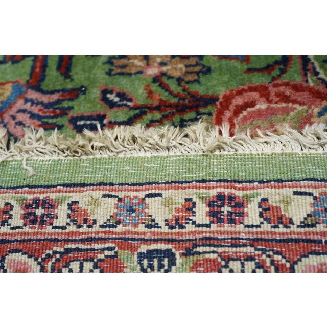 Vintage Persian Kashan Rug 9'11'' X 13'10'' For Sale - Image 9 of 9