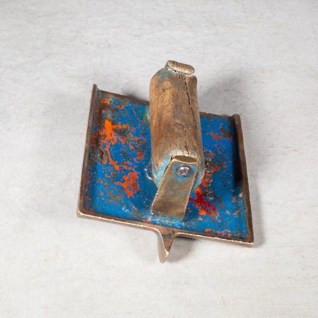 Antique Bronze Concrete Edger For Sale In San Francisco - Image 6 of 7