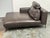 Traditional Nicoline Italia Strauss Leather Chaise For Sale - Image 3 of 12