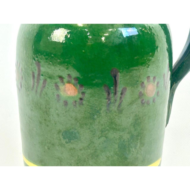 Antique Ceramic Pitcher, 1900s For Sale - Image 10 of 12