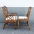 Brown Boho Chic Chippendale Style Rattan Dining Chairs - Set of 4 For Sale - Image 8 of 12