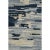 Abstract Rug & Kilim’s Abstract Rug in Blue, Cream and White Geometric Patterns For Sale - Image 3 of 8