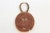 African Rusted Brown African Sun Mask For Sale - Image 3 of 11