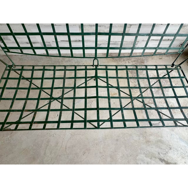 Mario Papperzini for Salterini Iron Garden Sofa For Sale In Dallas - Image 6 of 18