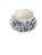 Meissen Porcelain Mid 20th Century Vintage Meissen Blue Onion Espresso Cup and Saucer For Sale - Image 4 of 9