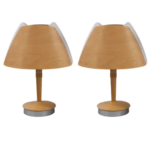 Vintage Harmonie Model Table Lamps by Soren Eriksen for Lucid, 1990s, Set of 2