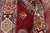 Textile Rustic Super Kazak Red/Beige Wool Runner Rug- 2'7'' X 9'6'' For Sale - Image 7 of 10