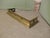 Victorian Pierced Brass Fender For Sale - Image 6 of 7