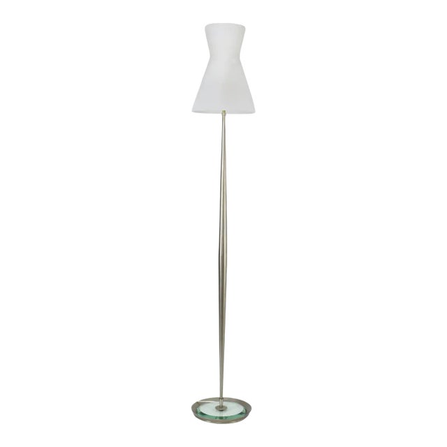 Model 2156 Floor Lamp by Max Ingrand for Fontana Arte, Italy, 1950s For Sale