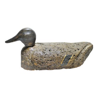 Antique Hand Made Duck Decoy For Sale