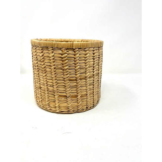 Image showcasing Mid 20th Century Mid-Century Woven Basket | Chairish