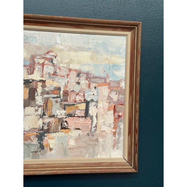1960s Gösta Calmayer, Composition, 1961, Oil on Panel, Framed For Sale - Image 5 of 16