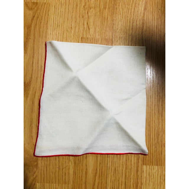Vintage French Linen Napkins Set of 4 Chairish