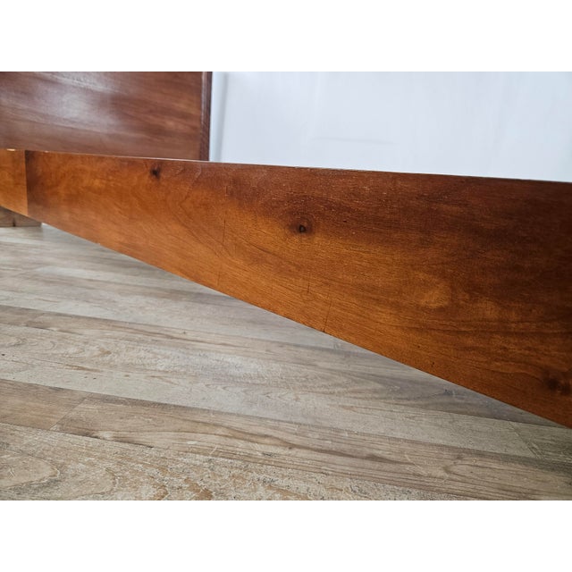 Art Deco Walnut Bed, 1940 For Sale - Image 16 of 18