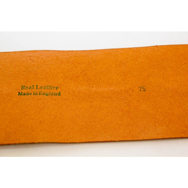 Dries Van Noten Oversized Wide Leather Waist Belt For Sale - Image 11 of 12