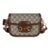 Beige Ebony GG Supreme Canvas 1955 Horsebit Shoulder Bag For Sale
