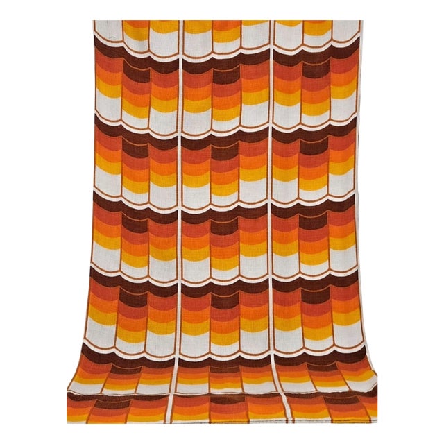 Mid-Century Curtain Panels from Colnova, Germany, 1970s, Set of 2 For Sale