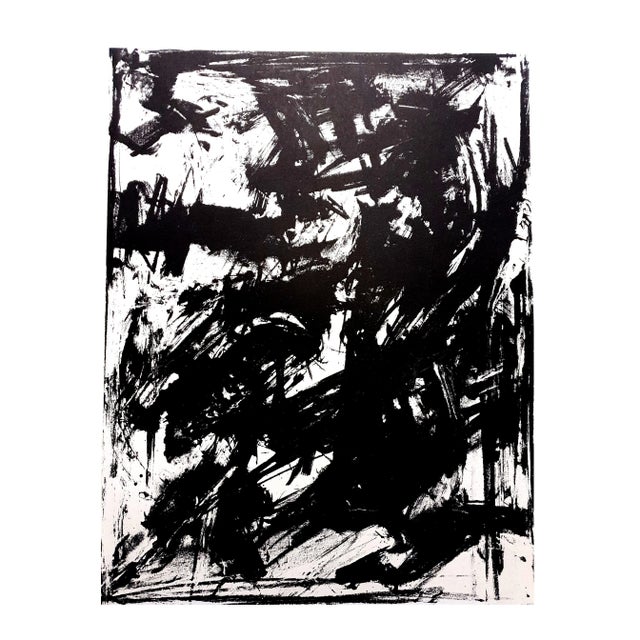 Emilio Vedova - Original Lithograph 1961 For Sale