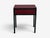 Jean-Michel Frank Style, Nightstands, Burgundy Leather, Iron For Sale - Image 12 of 12