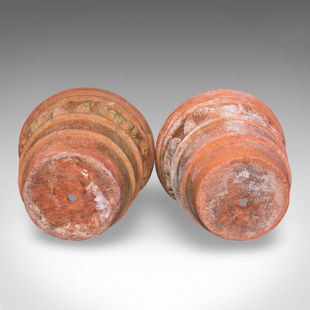 Pair of Vintage Patio Jardiniere, English, Terracotta, Veranda Planter Pot, 1960 For Sale - Image 12 of 12