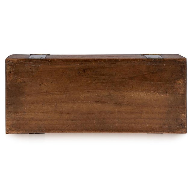 20th Century British Silver & Wood h.m.s Majestic Box, 1905 For Sale - Image 9 of 18