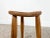 Wood Vintage Studio Crafted Three Legged Stool in Oak For Sale - Image 7 of 12