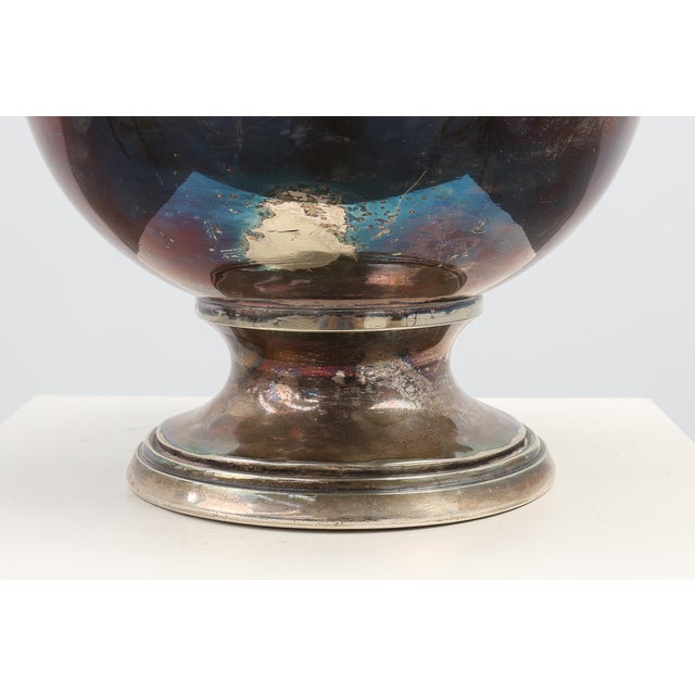 1920s Art Deco Silverplated Champagne Cooler, France, 1920s For Sale - Image 5 of 12