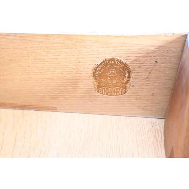 Georgian Revival Mahogany Inlaid Bookcase Cabinet With Glass Doors by Orinoco Furniture For Sale - Image 15 of 16