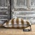 2020s French Linen Accent Cover– Vichy Havane For Sale - Image 5 of 7