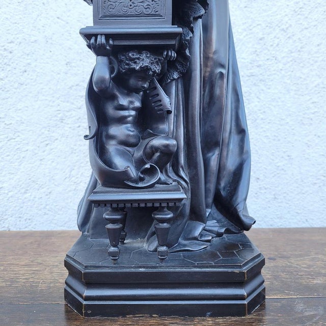 Mathurin Moreau, Mary Stuart, 19th Century, Bronze For Sale - Image 11 of 15