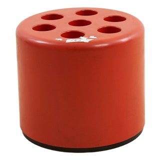 Orange Umbrella Stand by Roberto Lucci and Paolo Orlandini, 1970s For Sale