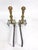 Antique Georgian Style Brass Ball-Top Andirons—A Pair For Sale - Image 4 of 8
