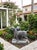Dark Gray Large Vintage French-Style Cast Iron "Snuggling Dogs" Garden Statue For Sale - Image 8 of 12