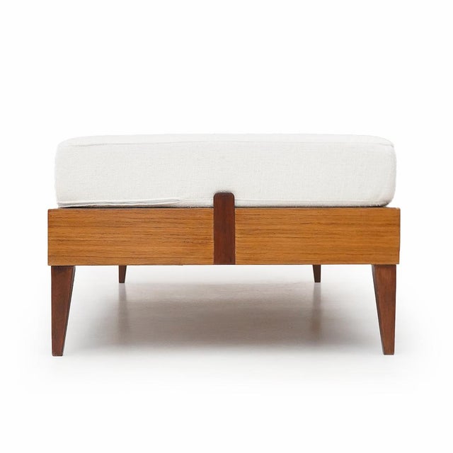 Vintage Daybed with Wooden Frame, 1950s For Sale - Image 9 of 15
