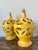 Vintage Glazed Ceramic Cutout Lamps - A Pair For Sale - Image 4 of 12