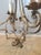 Metal Antique Egyptian Wrought Iron Electrified Chandelier For Sale - Image 7 of 11