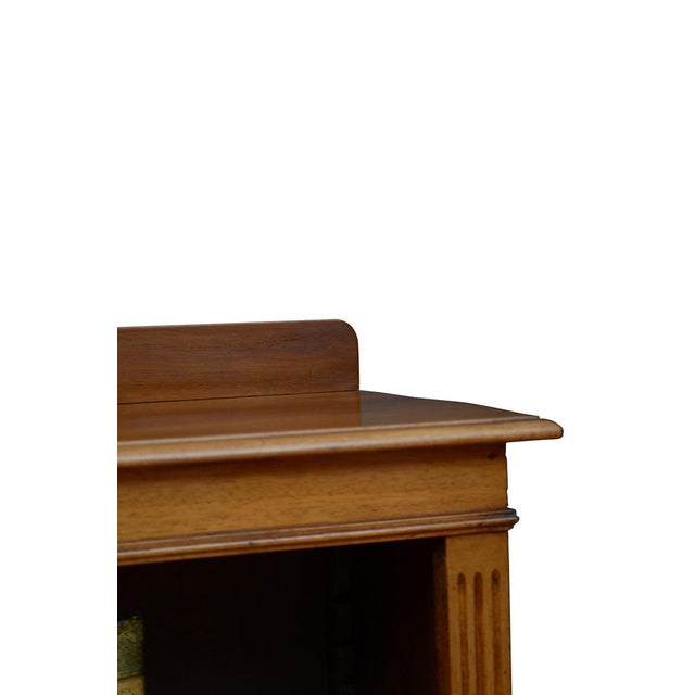 Edwardian Walnut Open Bookcase, 1900 For Sale - Image 17 of 18