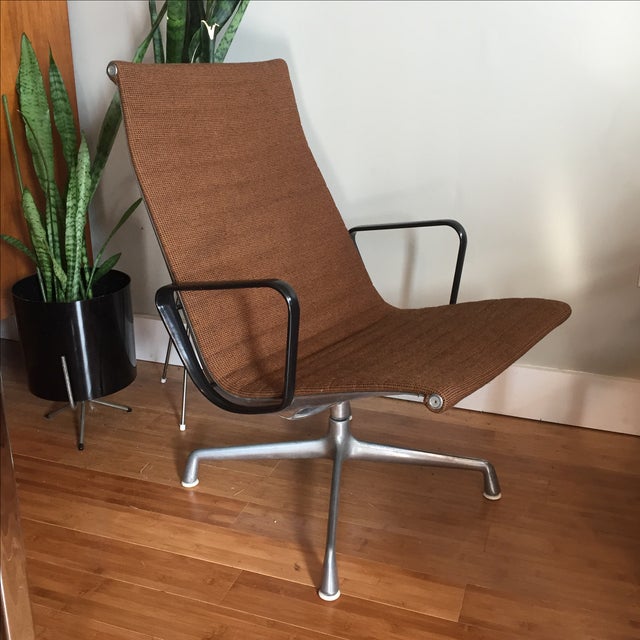 Vintage Eames Aluminum Group Chair Chairish