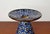 Blue Mid-Century Modern German Vase with Peacock Design For Sale - Image 8 of 13