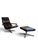 Set of Mid-Century Lounge Chair and Ottoman in Black Leather and Chrome, 1960s, Set of 2 For Sale - Image 17 of 17