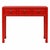 Mid-Century Chinese Red Lacquered Altar Style Console Table For Sale In Atlanta - Image 6 of 6