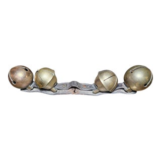 Antique Brass Sleigh Bells For Sale