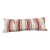Turkish Hemp Pillow Cushion Natural Beige Red Cushion Cover 14"x40" For Sale