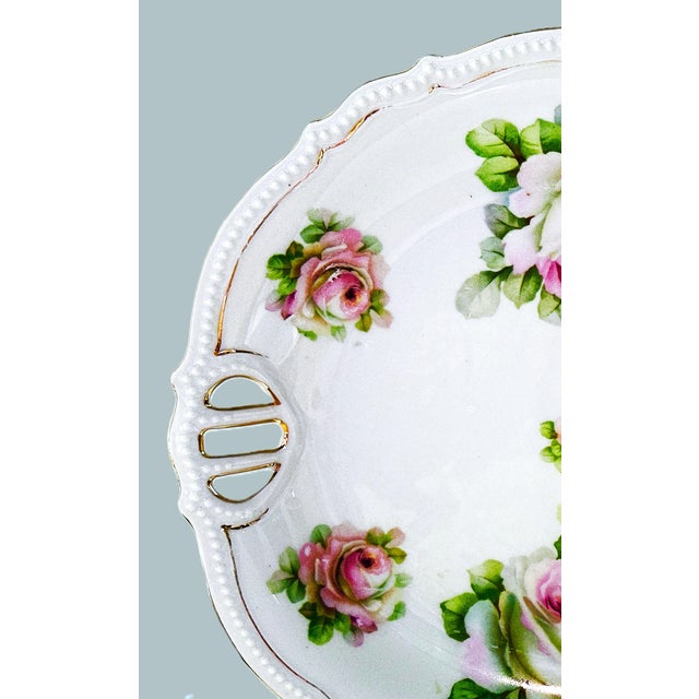 Early 20th Century 1920s German P K Silesia Handled Platter For Sale - Image 5 of 7