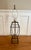 Ballard Designs Early 2000s Open Cage Table Lamp With Shade For Sale - Image 4 of 13