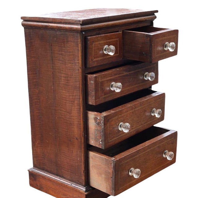 Victorian Chest of Drawers, Set of 5 For Sale - Image 9 of 17