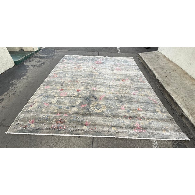 Early 21st Century 9ft X 12ft Loloi Giada Jardin Area Rug, Lagoon Multi For Sale - Image 5 of 12